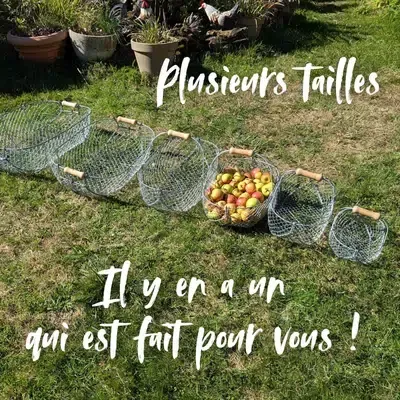 Panier en métal à Martigné-Ferchaud